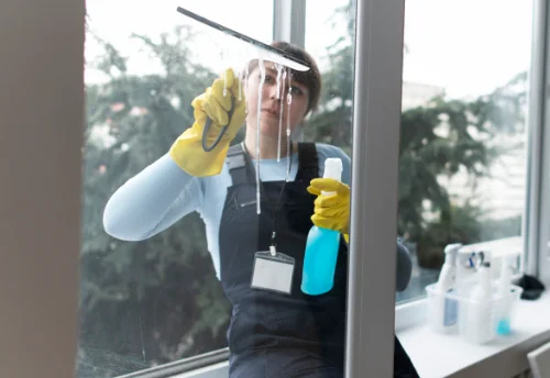 Nettoyage de vitres intérieures et extérieures à Villecroze